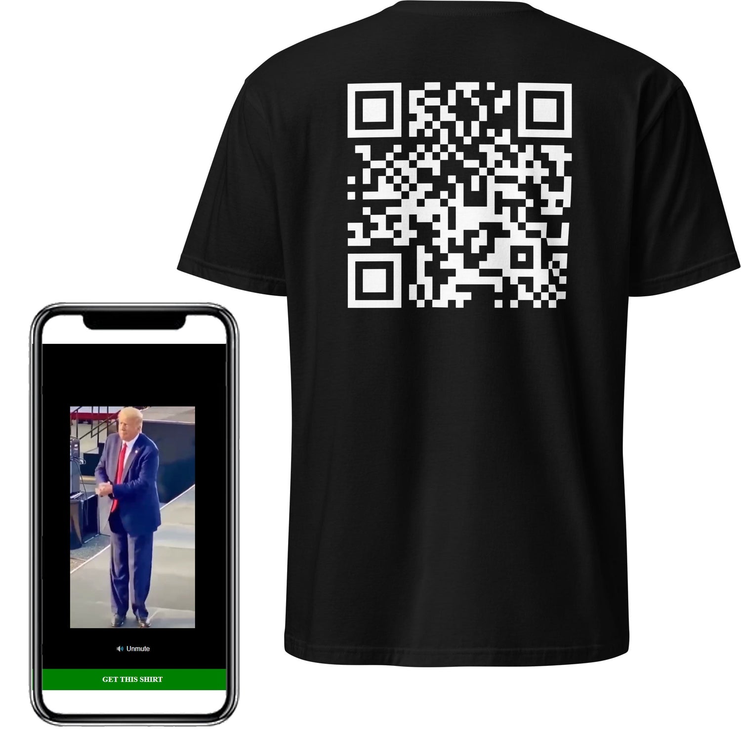 Trump YMCA QR Troll Shirts