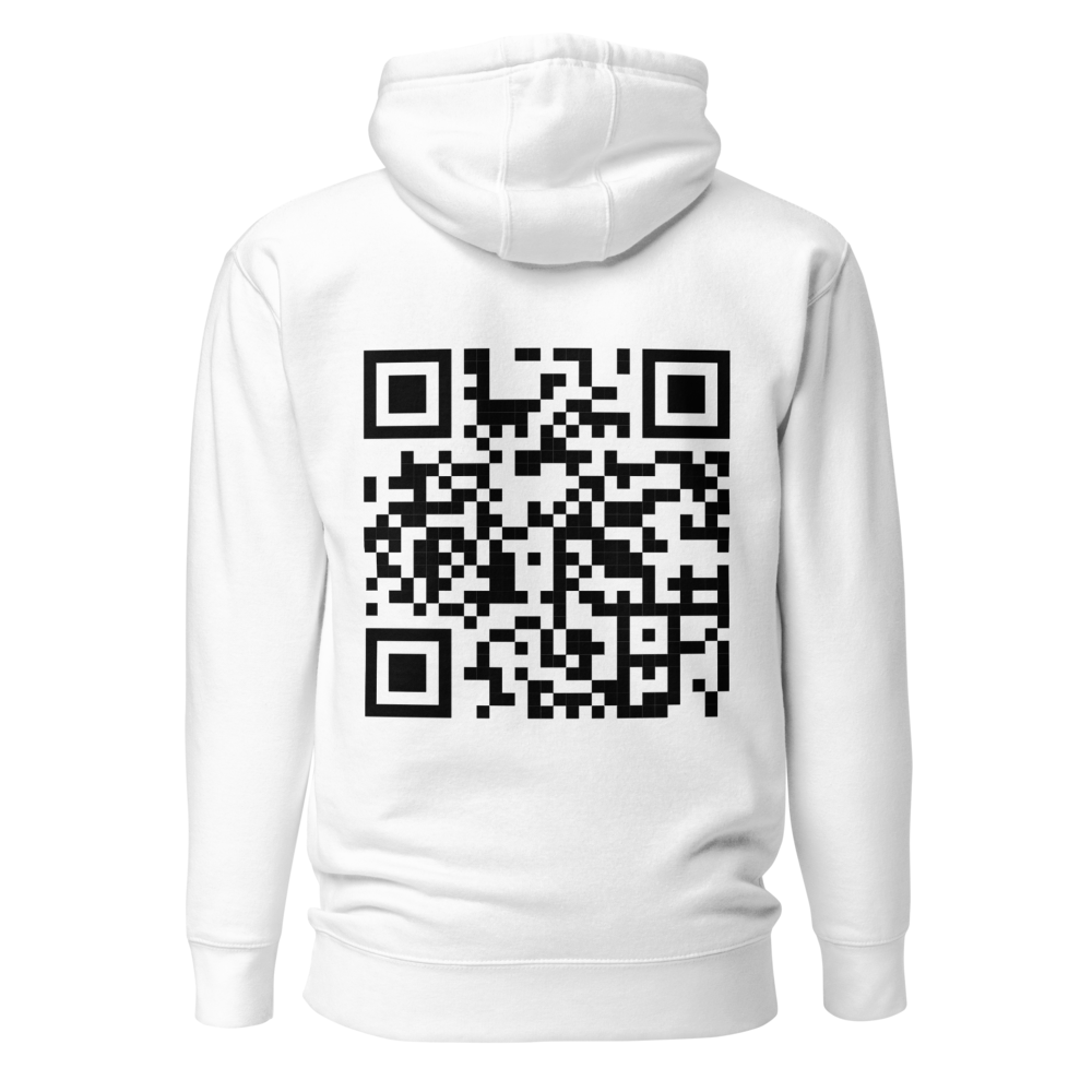 Custom Message QR Hoodie