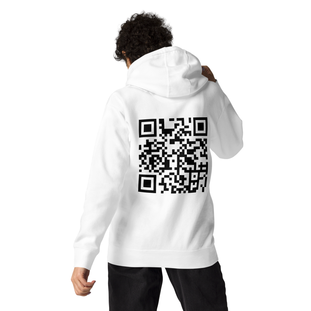 Custom Message QR Hoodie